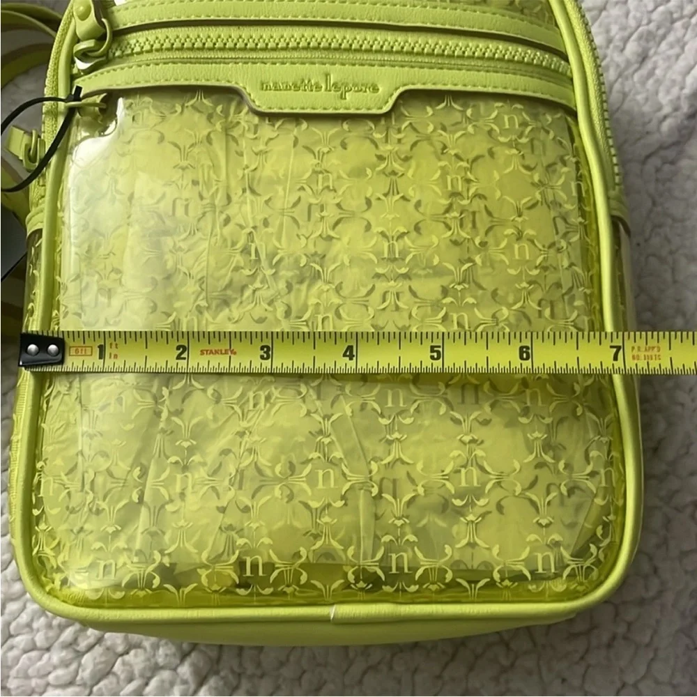 Nanette Lepore Clear Green Slingbag